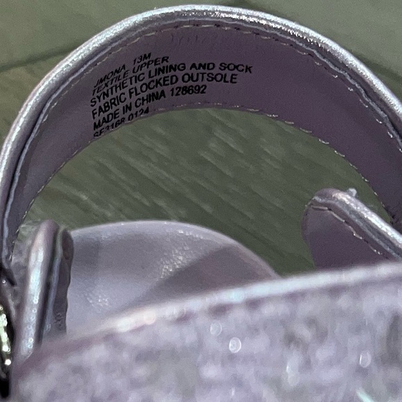 Steve Madden Girls JMONA Purple Lavender Lilac Sandals - Picture 4 of 9